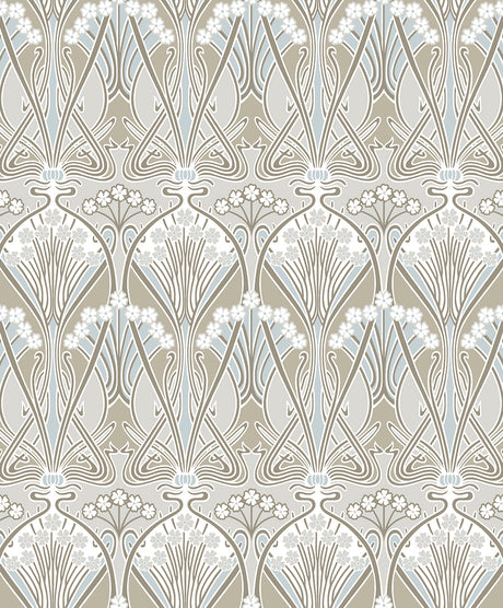 Etten Studios ET12424 Dragonfly Damask Wallpaper