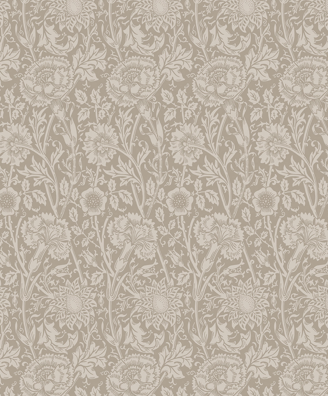 Etten Studios ET12508 Tonal Floral Trail Wallpaper