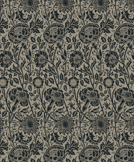 Etten Studios ET12518 Tonal Floral Trail Wallpaper