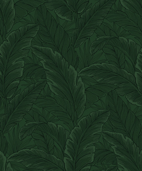 Etten Studios ET13004 Gulf Tropical Leaves Wallpaper