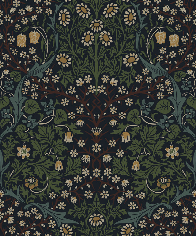 Etten Studios ET13222 Victorian Floral Wallpaper