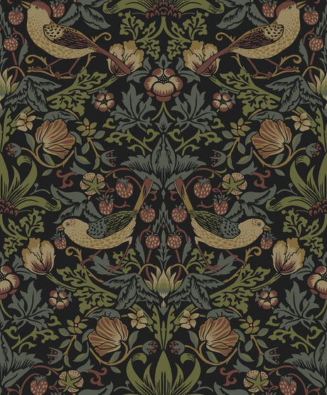 Etten Studios ET13401 Strawberry Meadow Wallpaper