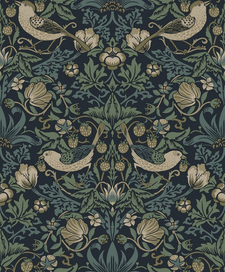 Etten Studios ET13402 Strawberry Meadow Wallpaper