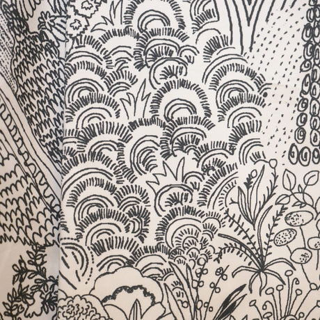 JF Studio 99-SJ101 ETCHING Fabric - Eade's Wallpaper & Fabric