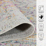 Amer Rugs ETE-2 Eternal Farmhouse Oriental /Yellow Area Rug