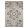 Amer Rugs ETE-20 Eternal Farmhouse Medallion /Sand Area Rug