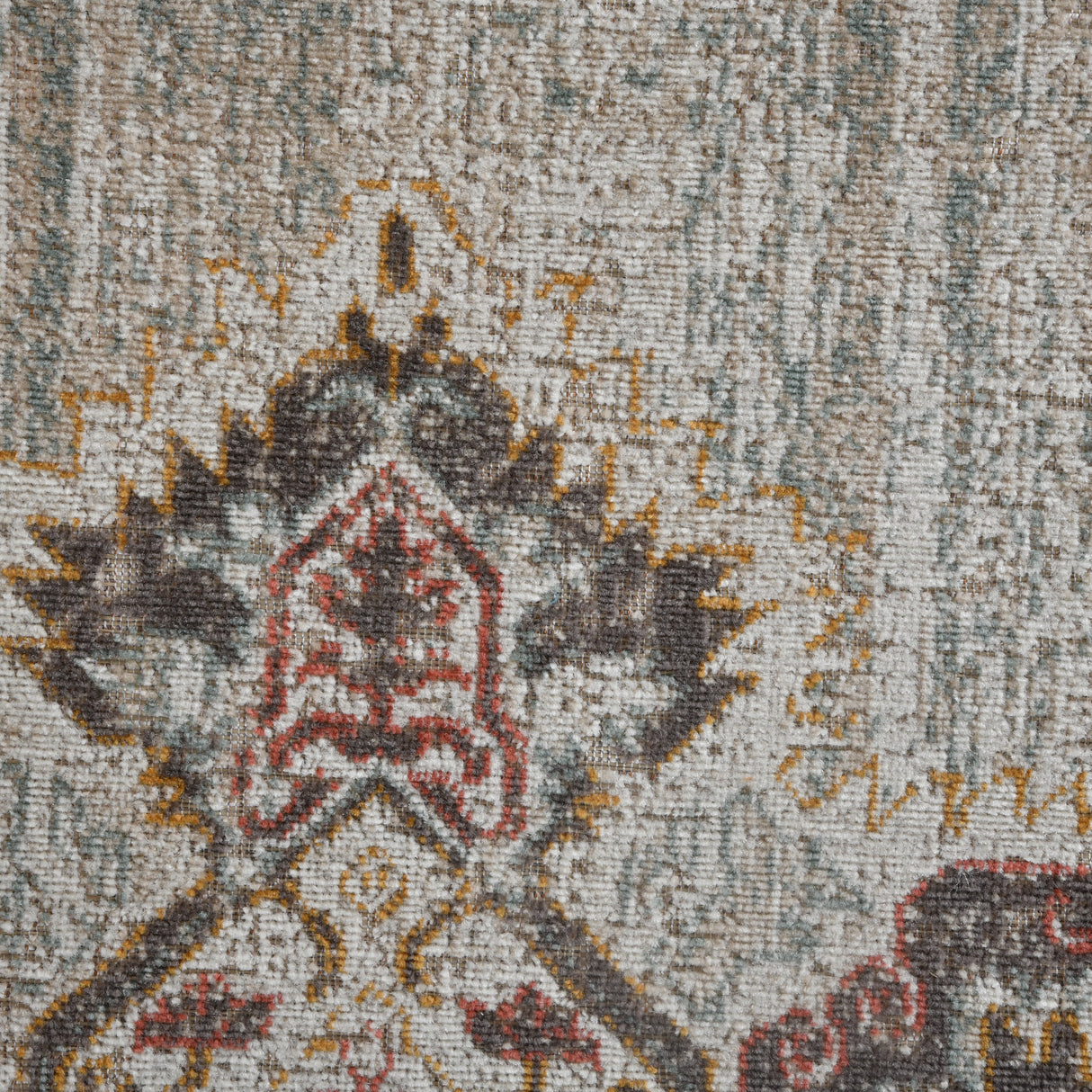 Amer Rugs ETE-20 Eternal Farmhouse Medallion /Sand Area Rug