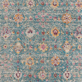 Amer Rugs ETE-28 Eternal Farmhouse Floral /Blue Area Rug