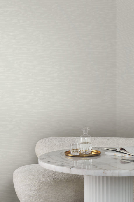 York EV3931 Line Horizon Grey Wallpaper