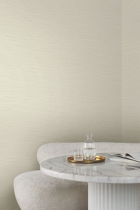 York EV3932 Line Horizon Blonde Wallpaper