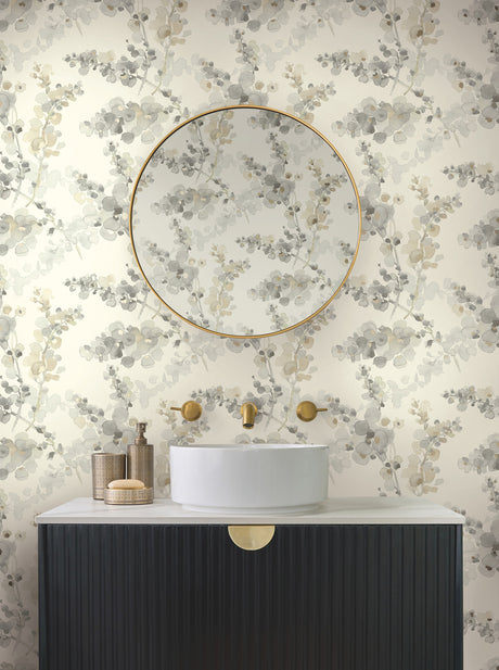 York EV3971 Blossom Fling Steel Wallpaper