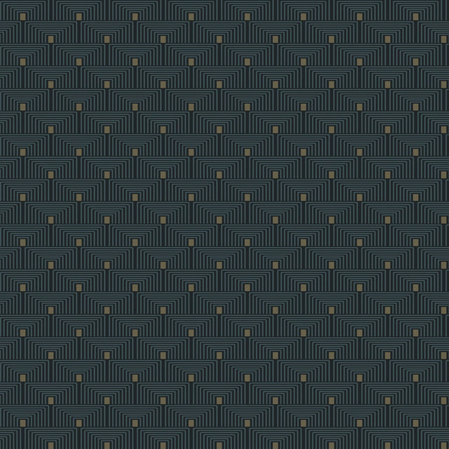 Galerie F-PL3005 Blue Geo Key - Eade's Wallpaper