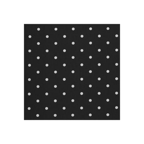 CLARKE AND CLARKE F0063/02.CAC.0 DOTTY CHARCOAL Fabric - Eade's Wallpaper