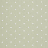CLARKE AND CLARKE F0063/10.CAC.0 DOTTY SAGE Fabric - Eade's Wallpaper