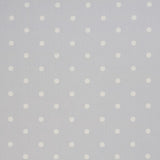 CLARKE AND CLARKE F0063/13.CAC.0 DOTTY GREY Fabric - Eade's Wallpaper