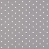 CLARKE AND CLARKE F0063/16.CAC.0 DOTTY SMOKE Fabric - Eade's Wallpaper