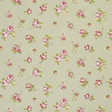 CLARKE AND CLARKE F0299/04.CAC.0 ROSEBUD SAGE Fabric - Eade's Wallpaper