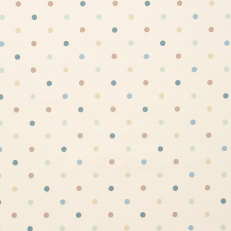 CLARKE AND CLARKE F0370/01.CAC.0 DOTTY DUCKEGG Fabric - Eade's Wallpaper