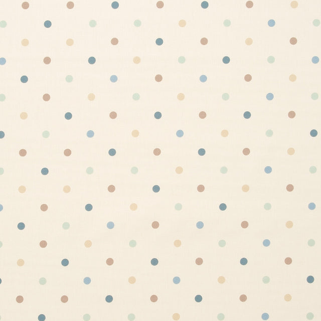 CLARKE AND CLARKE F0370/01.CAC.0 DOTTY DUCKEGG Fabric - Eade's Wallpaper