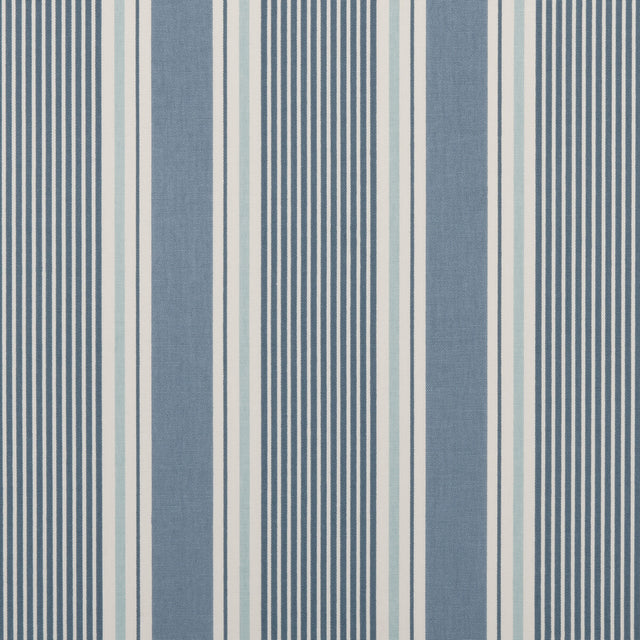 CLARKE AND CLARKE F0408/02.CAC.0 SAIL STRIPE CLOUD Fabric - Eade's Wallpaper