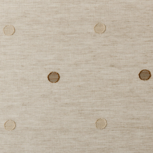 CLARKE AND CLARKE F0417/02.CAC.0 OLBIA LINEN Fabric - Eade's Wallpaper