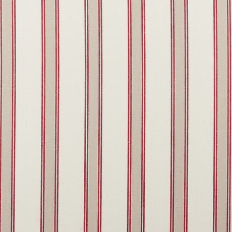 CLARKE AND CLARKE F0419/04.CAC.0 OXFORD RED Fabric - Eade's Wallpaper