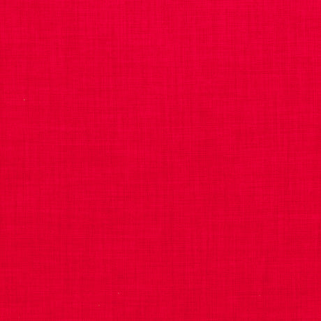 CLARKE AND CLARKE F0453/08.CAC.0 LINOSO CRANBERRY Fabric - Eade's Wallpaper