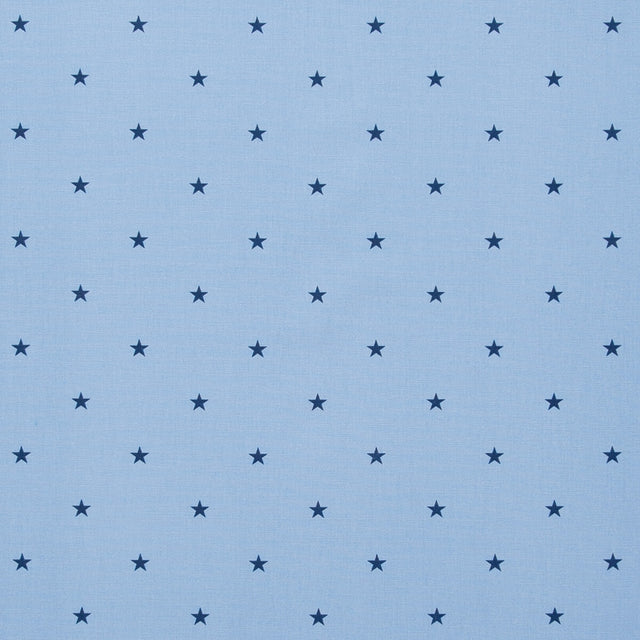 CLARKE AND CLARKE F0519/01.CAC.0 ETOILE DENIM Fabric - Eade's Wallpaper