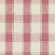 CLARKE AND CLARKE F0586/04.CAC.0 MONTROSE RASPBERRY Fabric - Eade's Wallpaper