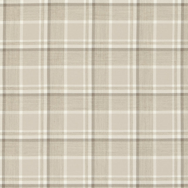 CLARKE AND CLARKE F0596/04.CAC.0 BOWLAND NATURAL Fabric - Eade's Wallpaper