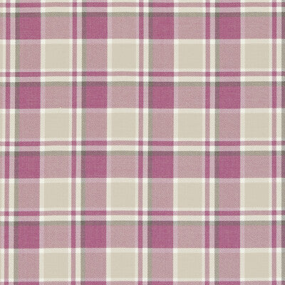 CLARKE AND CLARKE F0596/05.CAC.0 BOWLAND RASPBERRY Fabric - Eade's Wallpaper