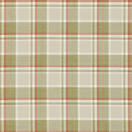 CLARKE AND CLARKE F0596/06.CAC.0 BOWLAND SPICE Fabric - Eade's Wallpaper