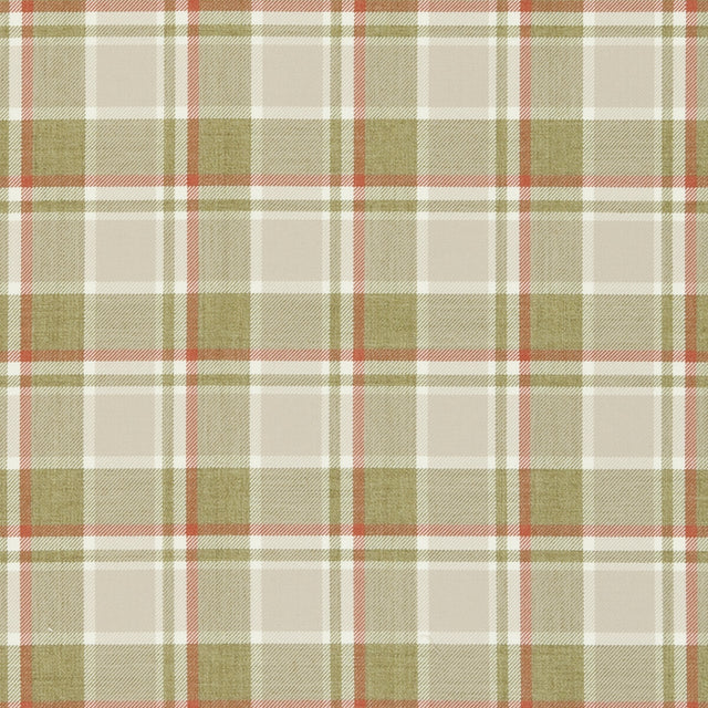 CLARKE AND CLARKE F0596/06.CAC.0 BOWLAND SPICE Fabric - Eade's Wallpaper