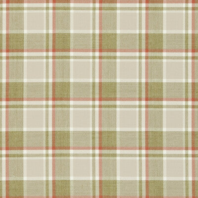 CLARKE AND CLARKE F0596/06.CAC.0 BOWLAND SPICE Fabric - Eade's Wallpaper