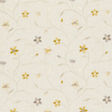 CLARKE AND CLARKE F0599/01.CAC.0 MELLOR CITRUS Fabric - Eade's Wallpaper