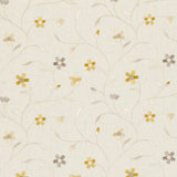 CLARKE AND CLARKE F0599/01.CAC.0 MELLOR CITRUS Fabric - Eade's Wallpaper