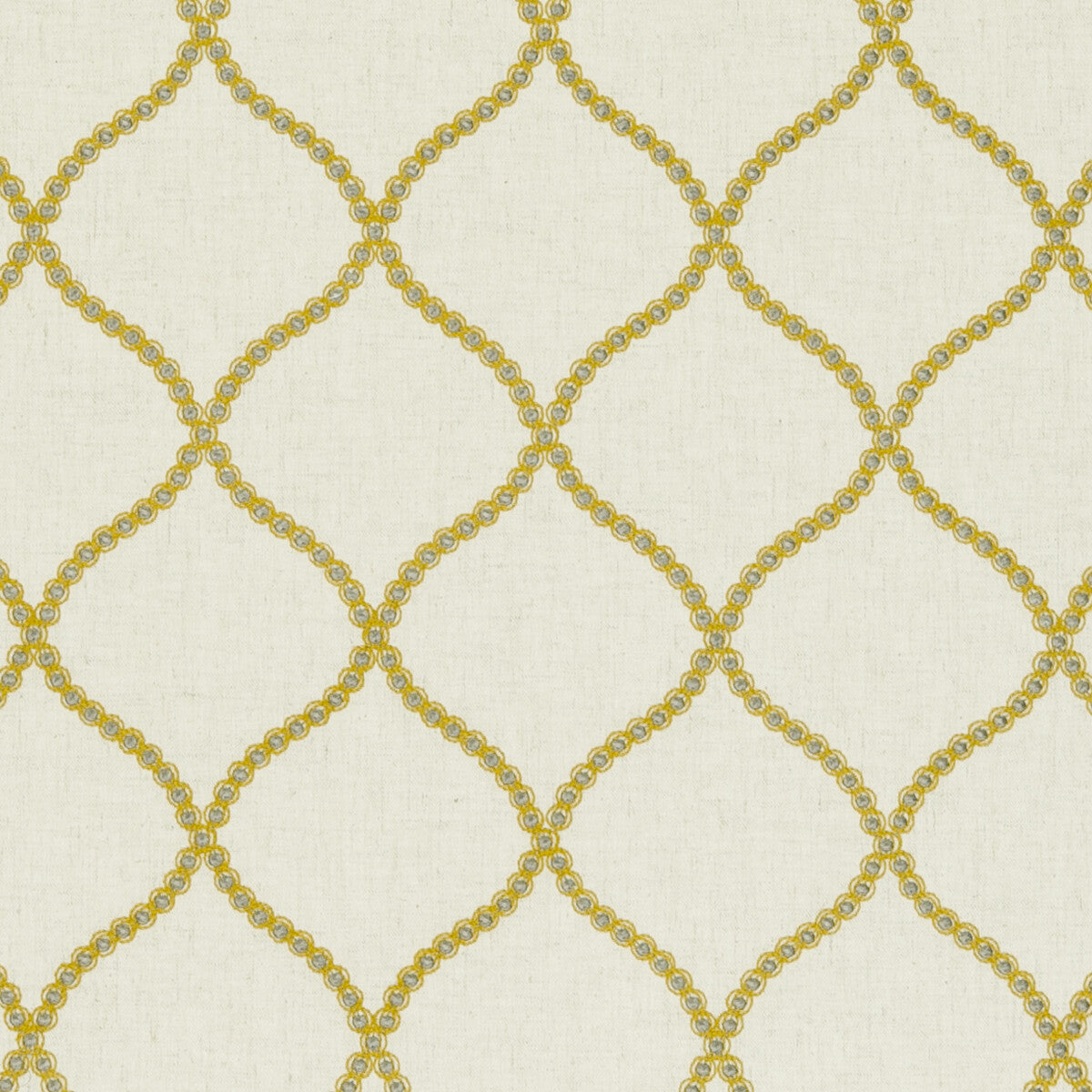 CLARKE AND CLARKE F0601/01.CAC.0 SAWLEY CITRUS Fabric - Eade's Wallpaper