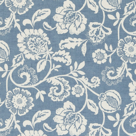 CLARKE AND CLARKE F0621/01.CAC.0 ELIZA CHAMBRAY Fabric - Eade's Wallpaper