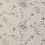 CLARKE AND CLARKE F0735/01.CAC.0 CHATSWORTH ACACIA Fabric - Eade's Wallpaper