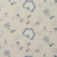 CLARKE AND CLARKE F0735/02.CAC.0 CHATSWORTH CHAMBRAY Fabric - Eade's Wallpaper