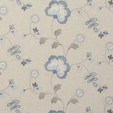 CLARKE AND CLARKE F0735/02.CAC.0 CHATSWORTH CHAMBRAY Fabric - Eade's Wallpaper