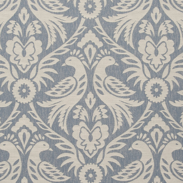 CLARKE AND CLARKE F0737/02.CAC.0 HAREWOOD CHAMBRAY Fabric - Eade's Wallpaper
