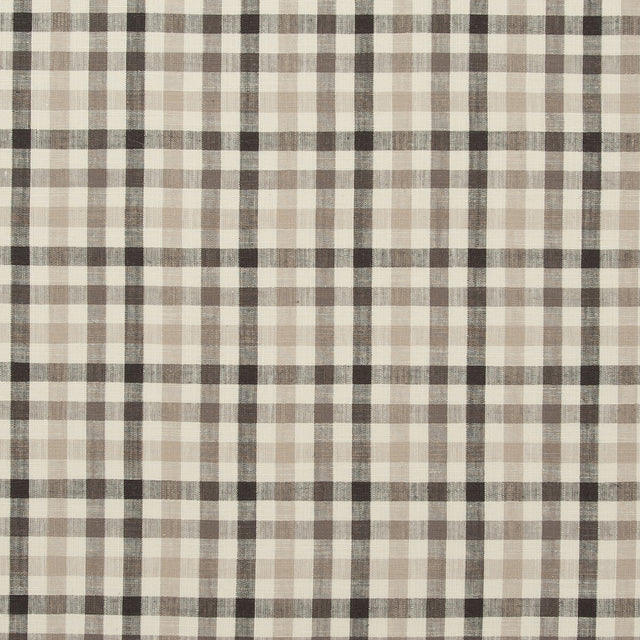 CLARKE AND CLARKE F0738/03.CAC.0 HATFIELD CHARCOAL Fabric - Eade's Wallpaper