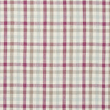 CLARKE AND CLARKE F0738/05.CAC.0 HATFIELD RASPBERRY Fabric - Eade's Wallpaper