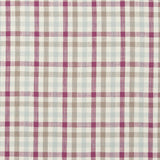 CLARKE AND CLARKE F0738/05.CAC.0 HATFIELD RASPBERRY Fabric - Eade's Wallpaper