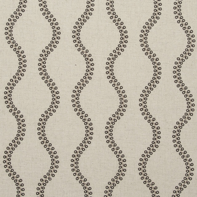 CLARKE AND CLARKE F0741/03.CAC.0 WOBURN CHARCOAL Fabric - Eade's Wallpaper