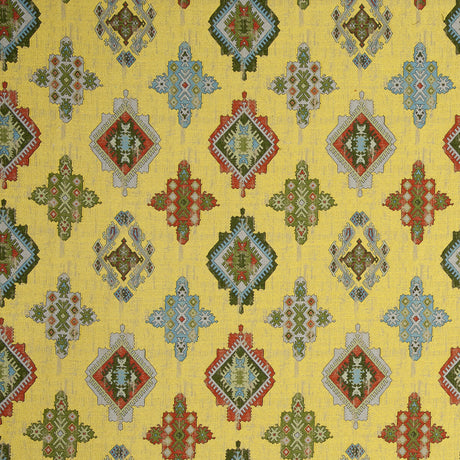 CLARKE AND CLARKE F0796/07.CAC.0 KONYA DIJON Fabric - Eade's Wallpaper