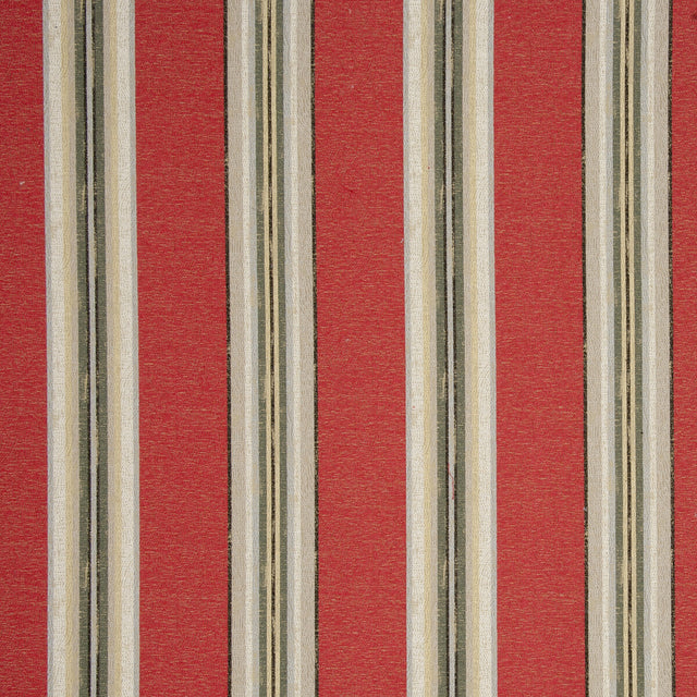 CLARKE AND CLARKE F0797/06.CAC.0 HATTUSA CRIMSON Fabric - Eade's Wallpaper