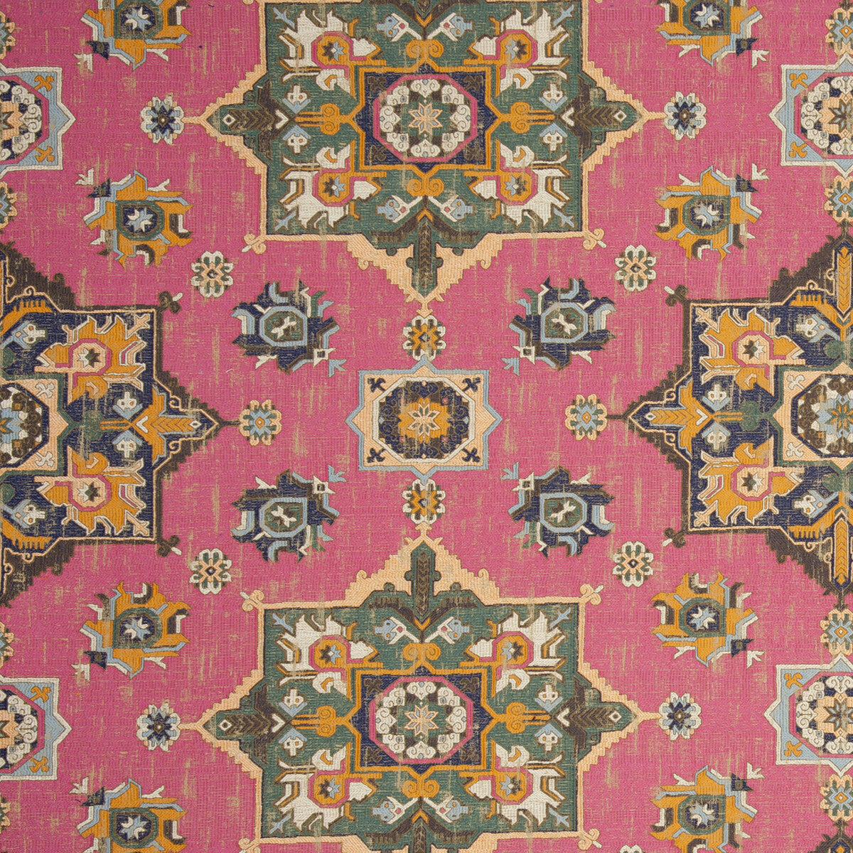 CLARKE AND CLARKE F0798/02.CAC.0 MALATYA AZALEA Fabric - Eade's Wallpaper