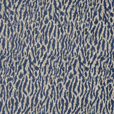 CLARKE AND CLARKE F0805/03.CAC.0 GAUTIER INDIGO Fabric - Eade's Wallpaper
